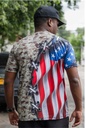 Camiseta Estampada Tactical (S, Bandera) 2